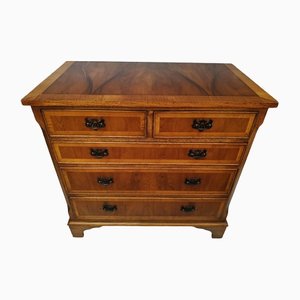 Mid-Century Yew Wood Chest of Drawers, 1960s