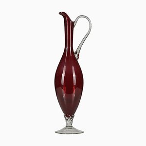 Murano Glass Jug, Italy, 1950s
