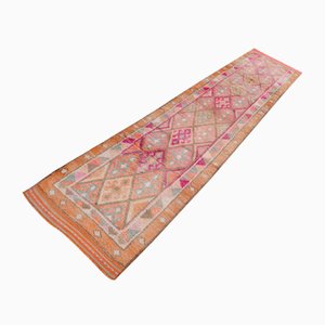 Tapis de Couloir Vintage en Laine