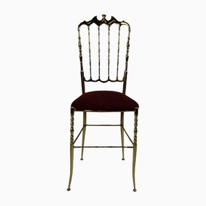 Chiavari Chair in Copper by Giuseppe Gaetano Descalzi