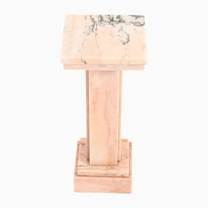 Art Deco Marble Pedestal Table, 1930s