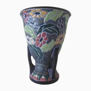 Vase Tchécoslovaque en Céramique par Amphora-Werke Rießner, 1920s