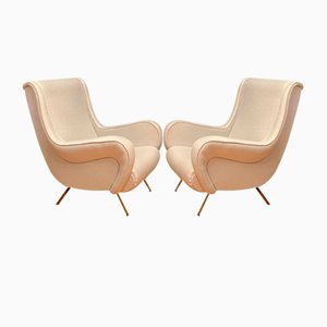 Italian Lounge Chairs by Gigi Radice, 1960s, Set of 2