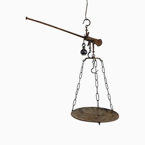 Antique Iron Hanging Scale