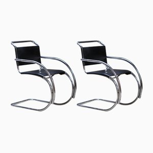 MR20 Cantilever Chairs by Mies Van De Rohe, Set of 2
