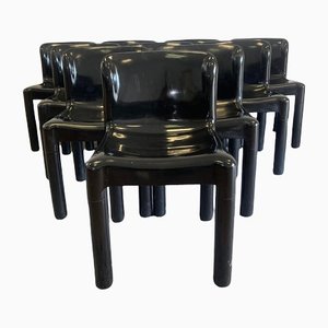 Vintage Modell 4875 Stühle von Carlo Bartoli für Kartell, 1970er, 10er Set