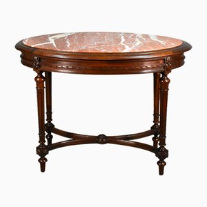Antiker französischer Gueridon Tisch im Louis XVI Stil