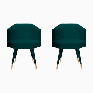 Green Beelicious Chair by Royal Stranger, Set of 2