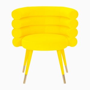 Yellow Marshmallow Chair by Royal Stranger