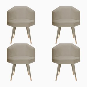 Grey Beelicious Chair by Royal Stranger, Set of 4