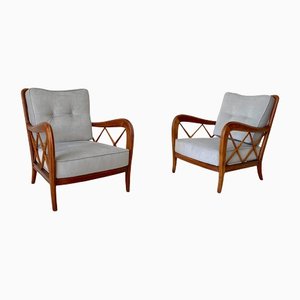Armchairs by Paolo Buffa, Set of 2