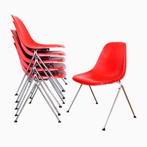 Fiberglass Chairs from Stella, 1970s, Set of 6