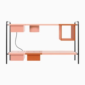 Cassie Console Table with Wireless Charging Box by Marqqa, Set of 7