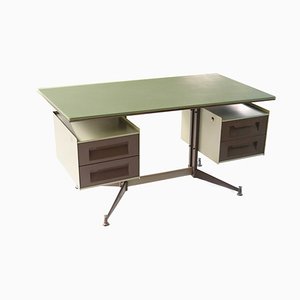 Metal Desk by Castelli, Italy, 1970s