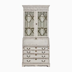 European Two Part Vitrine Cabinet, 1790s