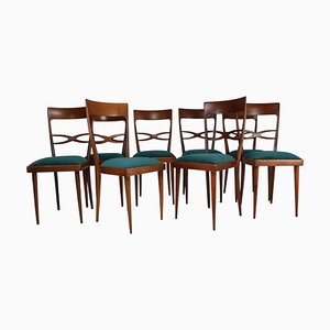 Dining Chairs by Consorzio Sedie Friuli, 1970s, Set of 8