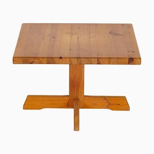 Scandinavian Pine Side Table by Yngve Ekström for Swedese