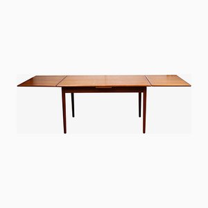 Mid-Century Danish Extending Teak Dining Table by Am Mobler, 1960s