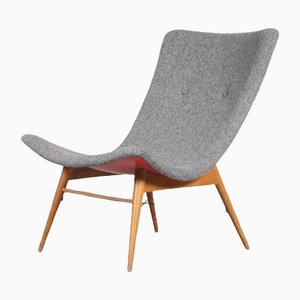 Lounge Chair by Miroslav Navratil for Cesky Furniture, Czech, 1959