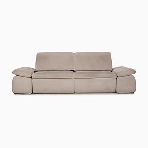 Gray Alcantara Two-Seater Evento Sofa from Koinor