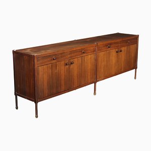 Sideboard in Rosewood, Italy, 1960s-1970s