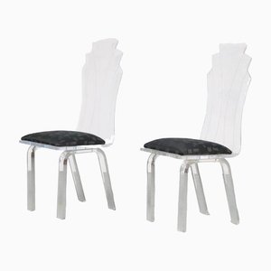 American Side Chairs, 1980s, Set of 2
