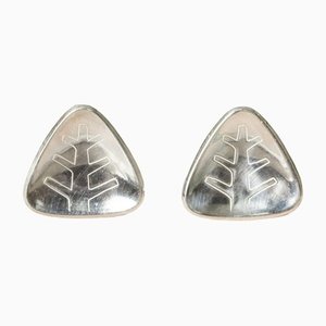 Silberne Ohrringe von Ceson, 2er Set