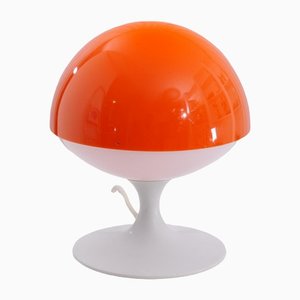 Space Age Orange Mushroom Lamp from Temde