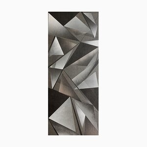 Clémence Lerondeau, Specter, 2017, Aerosol and Acrylic on Wood