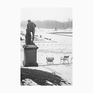 Maurice Bonnell, Jardin du Luxembourg Paris, 1950s, Impression Gélatino-Argent