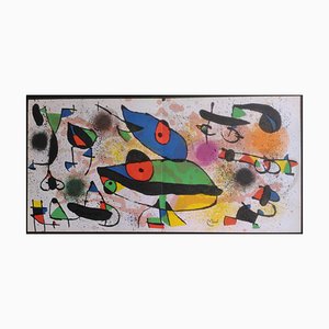 Joan Miro, Scultura: The Frogs, 1974, Litografia