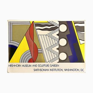 Roy Lichtenstein, Hirshhorn Museum and Sculpture Garden, 1987, Offset Lithograph