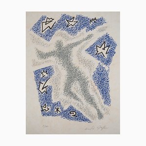 André Masson, Starry Sky, 1973, Original Lithographie