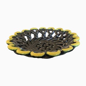 Twisted Ceramic Bowl from Vallauris