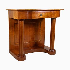 Consola Biedermeier de madera de cerezo, Austria, década de 1860