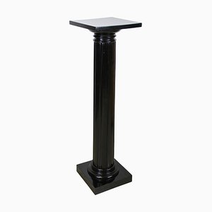 Art Nouveau Pedestal in Ebonized Beechwood, Austria, 1900s