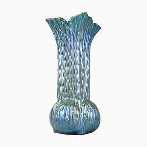 Vase Iriscident Art Nouveau en Verre de Loetz Witwe, Bohemia, 1900s