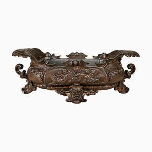 Copper Plated Metal Planter, Italy, 1860s