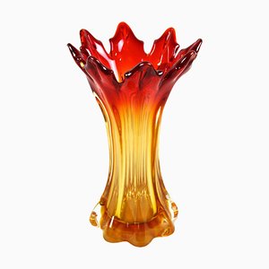 Mid-Century Italian Vase in Murano Glass, 1960s