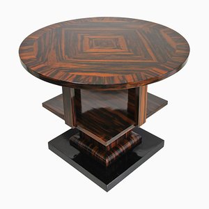 Österreichischer Art Deco Tisch aus Macassar Holz, 1920