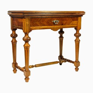 Nutwood Game Table, Austria, 1870s
