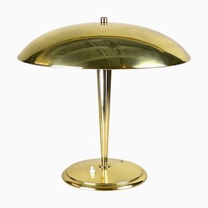 Art Deco Brass Table Lamp, Austria, 1920s