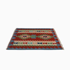 Tapis Azul Kelim en Laine