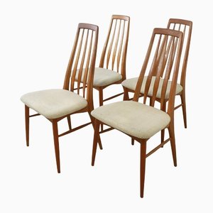 Eva Dining Room Chairs by Niels Koefoed, Set of 4
