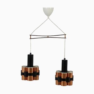 Hanging Lamp in Copper by Werner Schou for Coronell