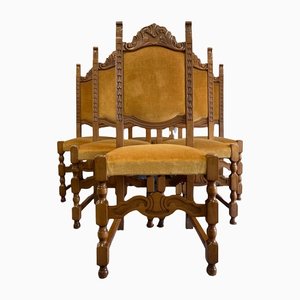 Vintage Esszimmerstühle im toskanischen Renaissance Stil von Dini & Puccini, 6 . Set