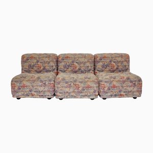 Space Age Pastel Color Freestanding Modular Sofa from Wittmann, Austria, 1970s, Set of 3