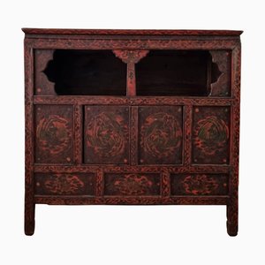 Mueble tibetano antiguo, siglo XIX