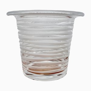 Glass Ice Bucket by Salviati