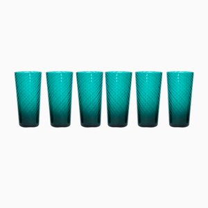 Drinking Glasses The Verticals by Carlo Scarpa, Set of 6